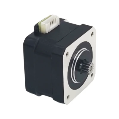 NEMA 17 Bipolar 1.8deg 0.3Nm 4.3V 1.5A стъпков двигател със зъбно колело